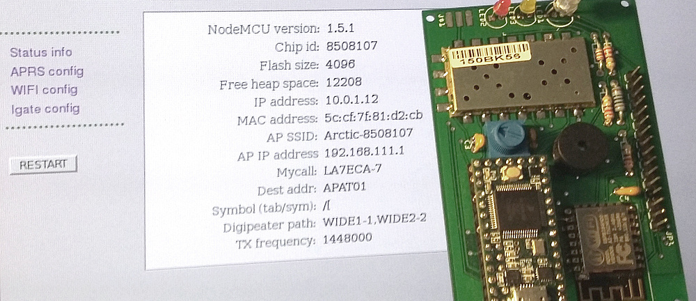 Working with the WIFI module